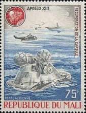 Apollo 13 – Landing of the Capsule