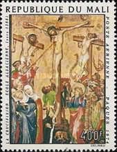 Crucifixion, Alsatian School (1380)