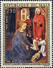 Nativity (Triptych of Jan Floreins, 1479)  by Hans Memling