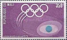 Olympic Rings and Globe