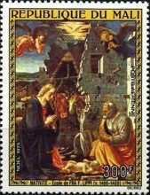 The Nativity (1465-70) by Fra Diamante (Filippo Lippi School