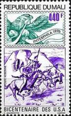 Indians on Horseback and American Eagle