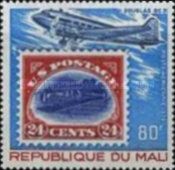 Douglas DC3 and US Stamp “Inverted Jenny”