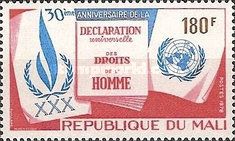 Declaration of Human Rights, 30th Anniversary
