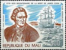 Captain James Cook (1728-1779) on Kerguelen Islands, 1776