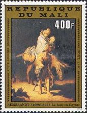 Flight to Egypt by Rembrandt