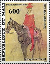 'Harlequin on the Horseback', 1905