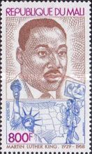 Martin Luther King (1929-1968), Statue of Liberty and Demons