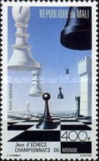 Hovering Chesspieces