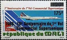 Ader Airplane, Concorde surcharged