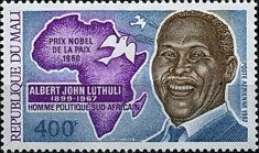 20th Anniversary of the Death of Albert John Luthuli