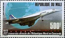 15th Anniversary of Concorde's First North Atlantic Flight