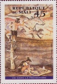 Prehistoric cave drawings