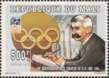 Gold medal of olympic rings