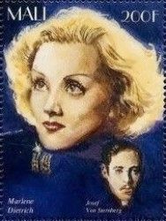 Marlene Dietrich (1901-1992) and Josef von Sternberg (1894-1