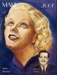 Jean Harlow (1911-1937) and George Cukor (1899-1983)