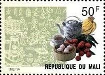 Stone Carving of a Market & the Delight with Fruits