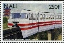 Japanese Alweg-type Monorail