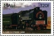 Class 4-6-2 Locomotive, China