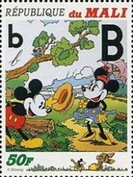 Letters: Lowercase "b", Capital "B" - Mickey, Minnie