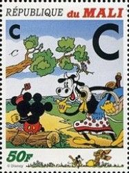 Letters: Lowercase "c", Capital "C" - Clarabella Cow