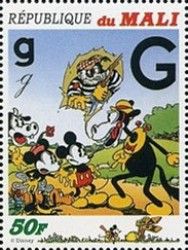 Letters: Lowercase "g", Capital "G" - Mickey, Minnie, Horace
