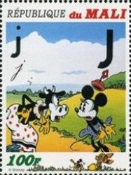 Letters: Lowercase "j", Capital "J" - Clarabella, Minnie