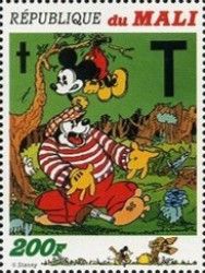 Letters: Lowercase "t", Capital "T" - Mickey, the Crook
