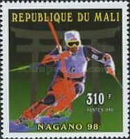 Slalom skiing