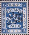 Palestine stamp of 1922 Overprinted
