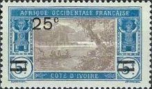 Ebrié Lagoon surcharged