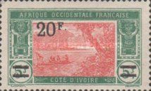 Ebrié Lagoon surcharged