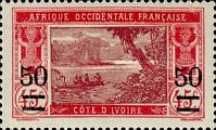 Ebrié Lagoon surcharged