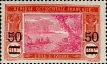 Ebrié Lagoon surcharged