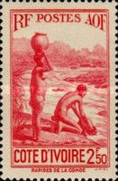 Women at the Komoe Rapids