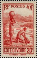 Women at the Komoe Rapids