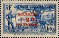 Coastal Region overprinted