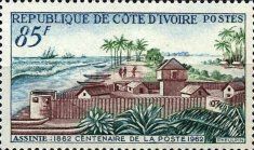 Centenary of the Ivory Coast Post