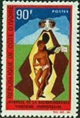 Allegory of French Recognition of Ivory Coast