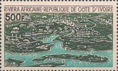 Aerial View of Coast Line - African Riviera