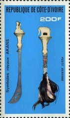 Fly Wisk and Panga Knife, Symbols of Akana Royal Family