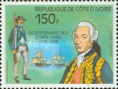 Bicentennial of the United States - Admiral d'Estaing