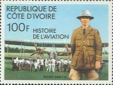 Ross Smith and Vickers-Vimy (flew England-Australia, 1919)
