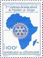 President Houphouet-Boigny's Rotary Goodwill Conference