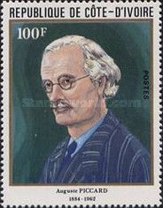 20th anniversary of the death of Auguste Piccard