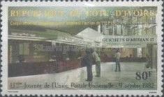Post office counter