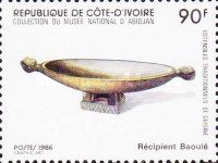 Baoule platter