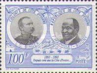Louis Binger and Felix Houphouet-Boigny