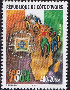 Planned 2004 UPU Congress Abidjan