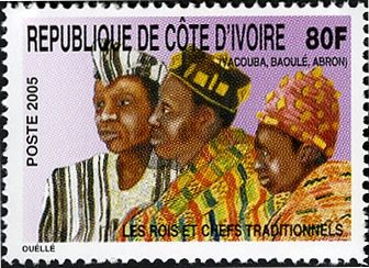 Yacouba, Baoulé and Abron chiefs